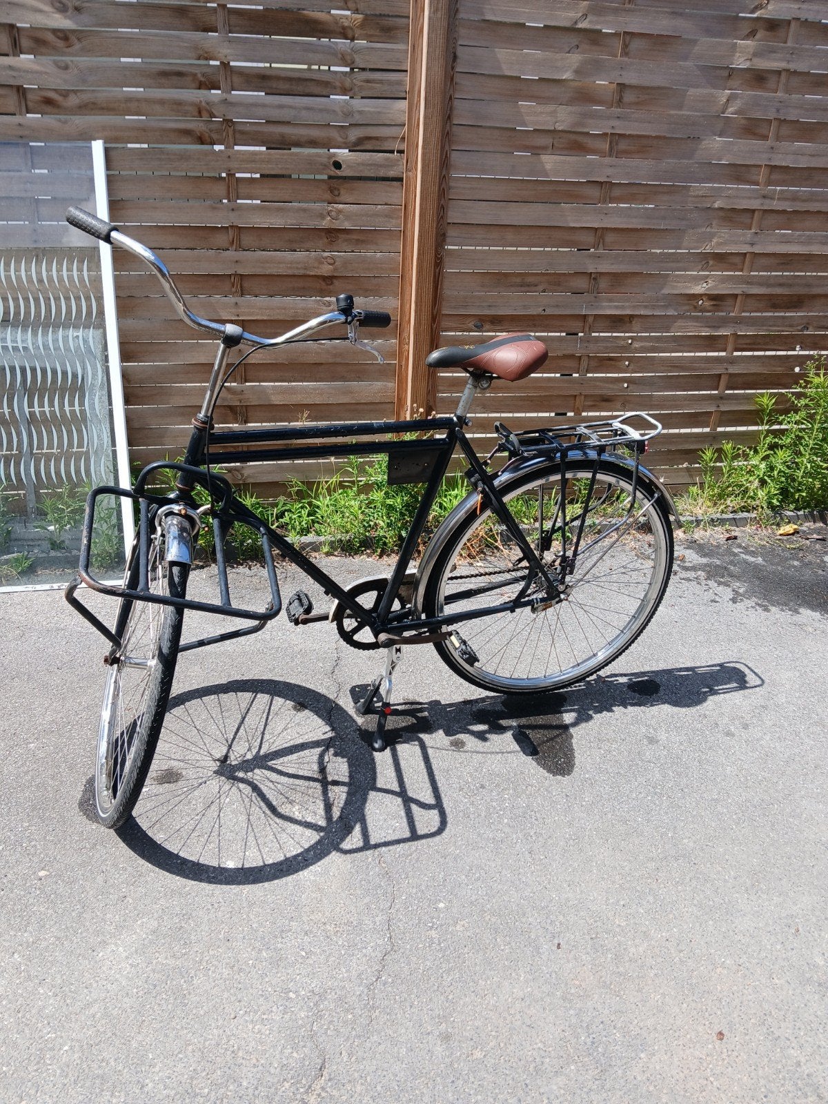 Transportfiets, cargo fiets, Nederlands model, Ophalen, Terugtraprem