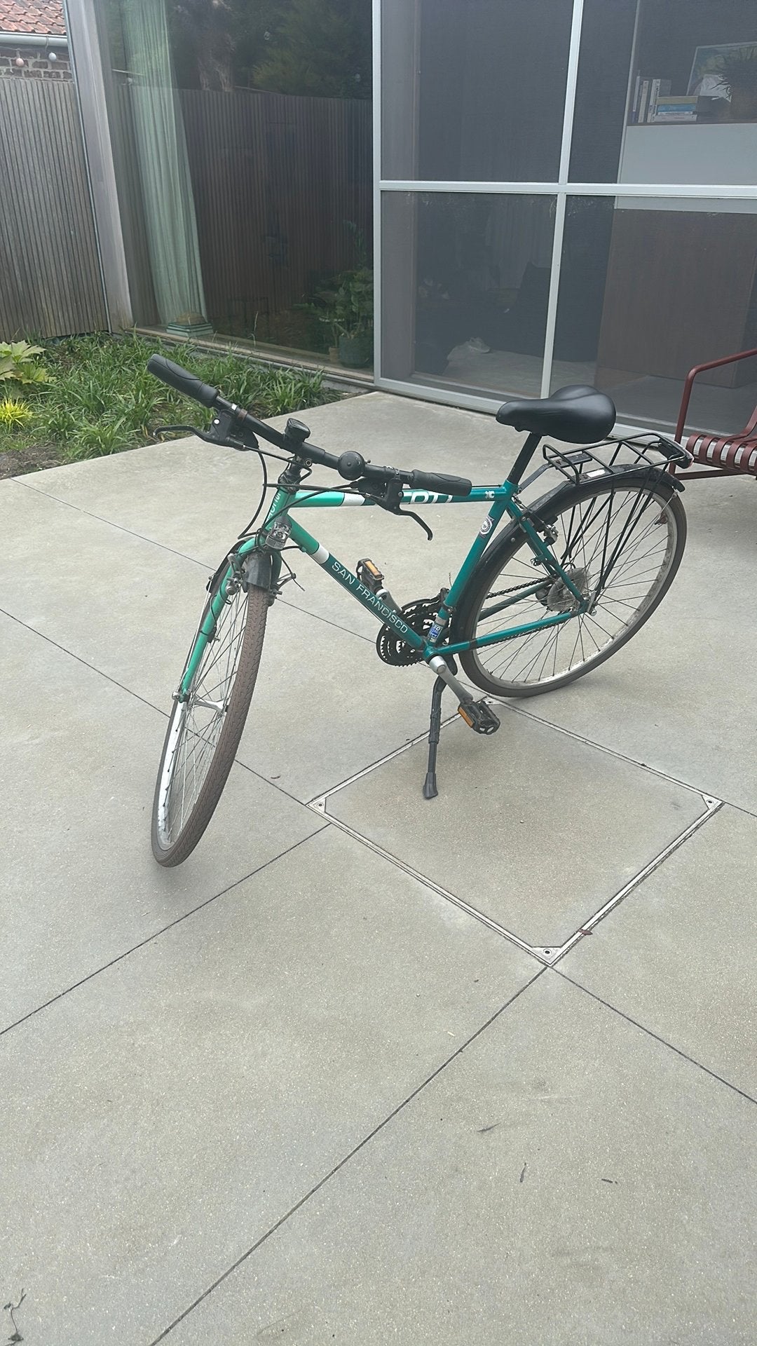 Stadsfiets van scott, Fietsen en Brommers, Gebruikt, Velgrem, Versnellingen, Minder dan 49 cm