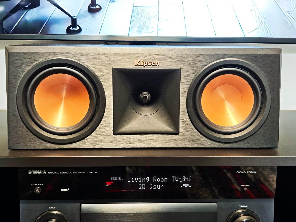 Haut-parleur central Klipsch Reference Premiere RP-250C, TV, Hi-fi & Vidéo, Enceintes, Comme neuf, Haut-parleur central, 60 à 120 watts