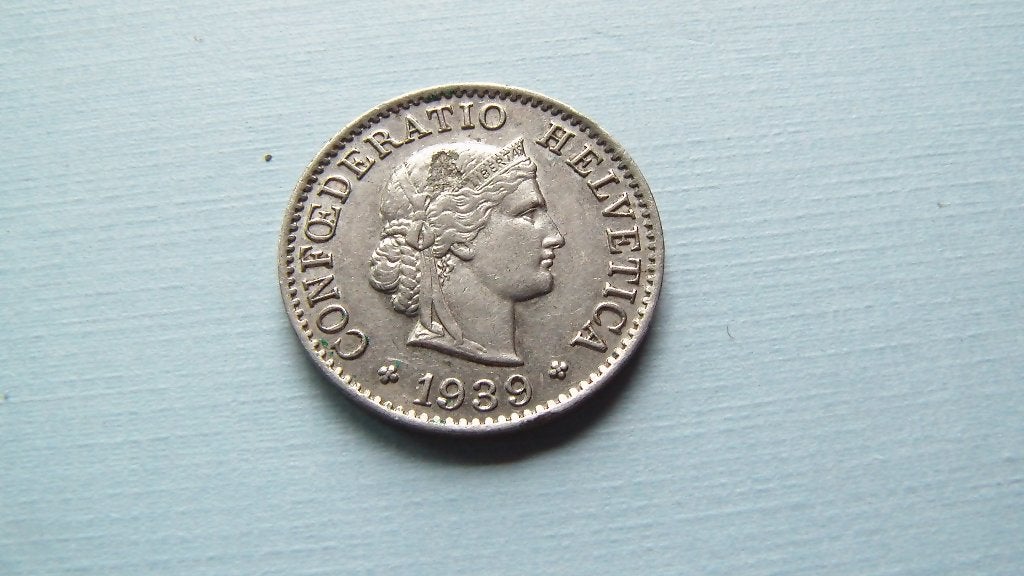 suisse 5 rappen 1939 B, Enlèvement