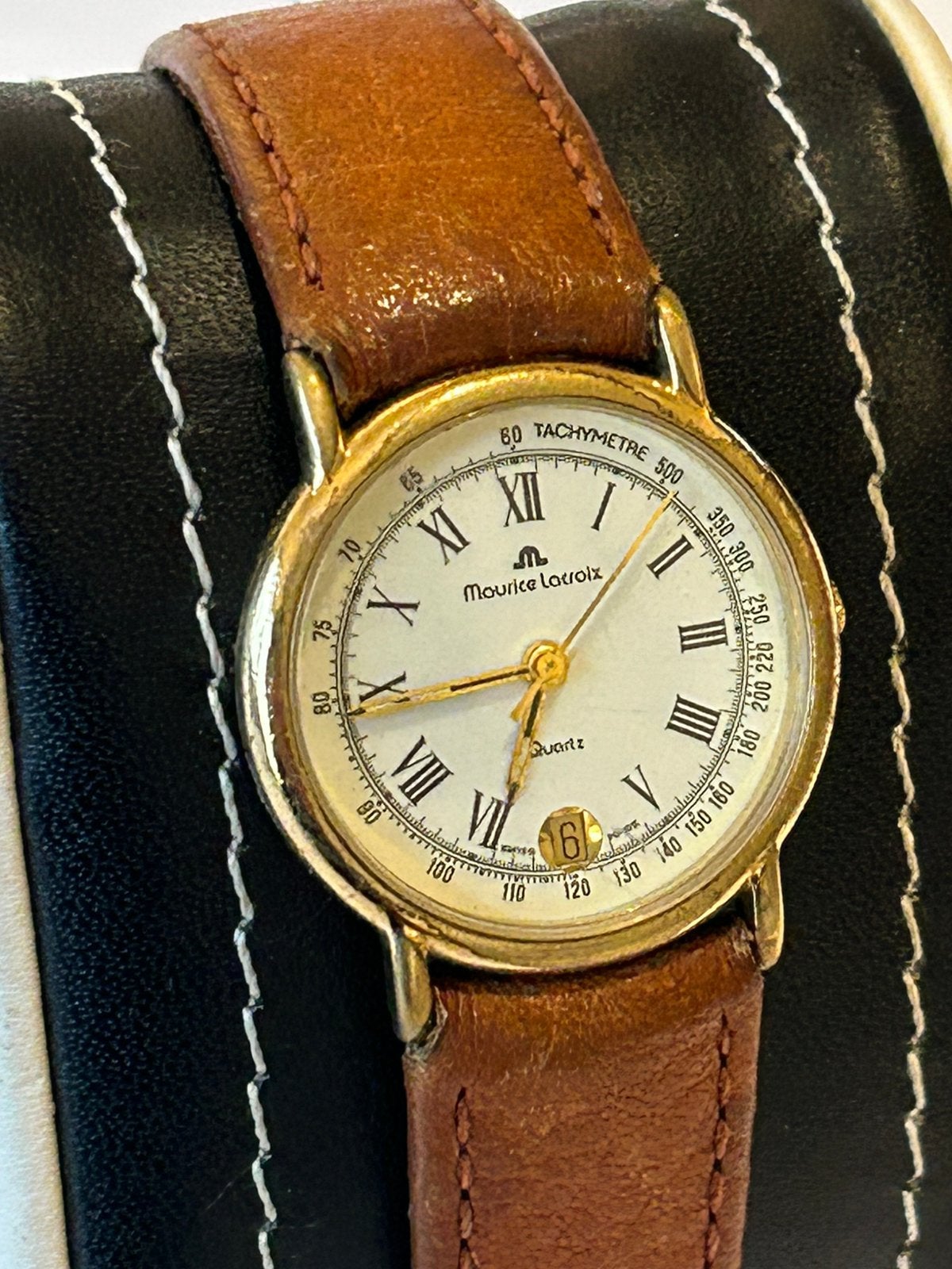 Montre Maurice Lacroix femme, Bijoux, Sacs & Beauté, Montres | Anciennes | Antiquités, Montre-bracelet, Autres marques, Or, 1960 ou plus tard