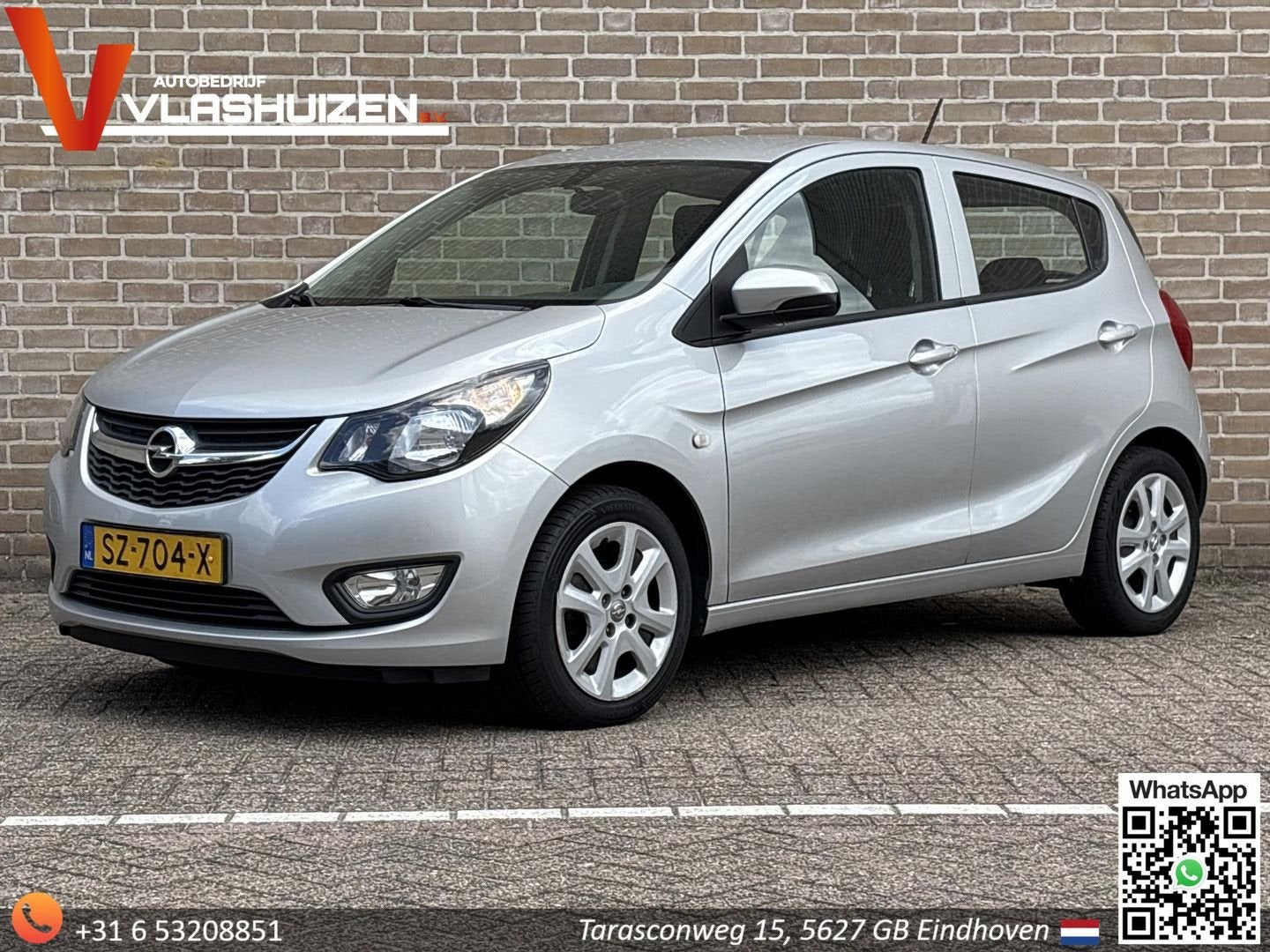 Opel Karl 1.0 ecoFLEX Edition | € 3.250,- NETTO! | Airco | C, Autos, Opel, Electronic Stability Program (ESP), Argent ou Gris