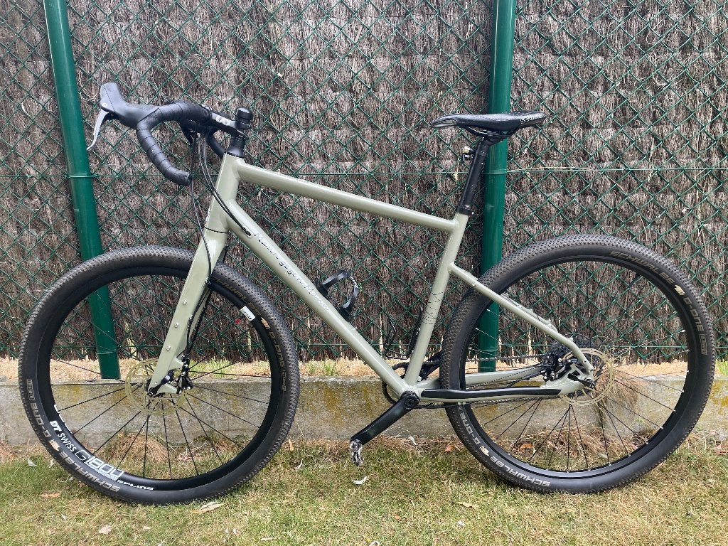 Gravelfiets trekking Bikepacking Sram Schwalbe Selle Italia, 57 cm of meer, Heren, Zo goed als nieuw, Ophalen