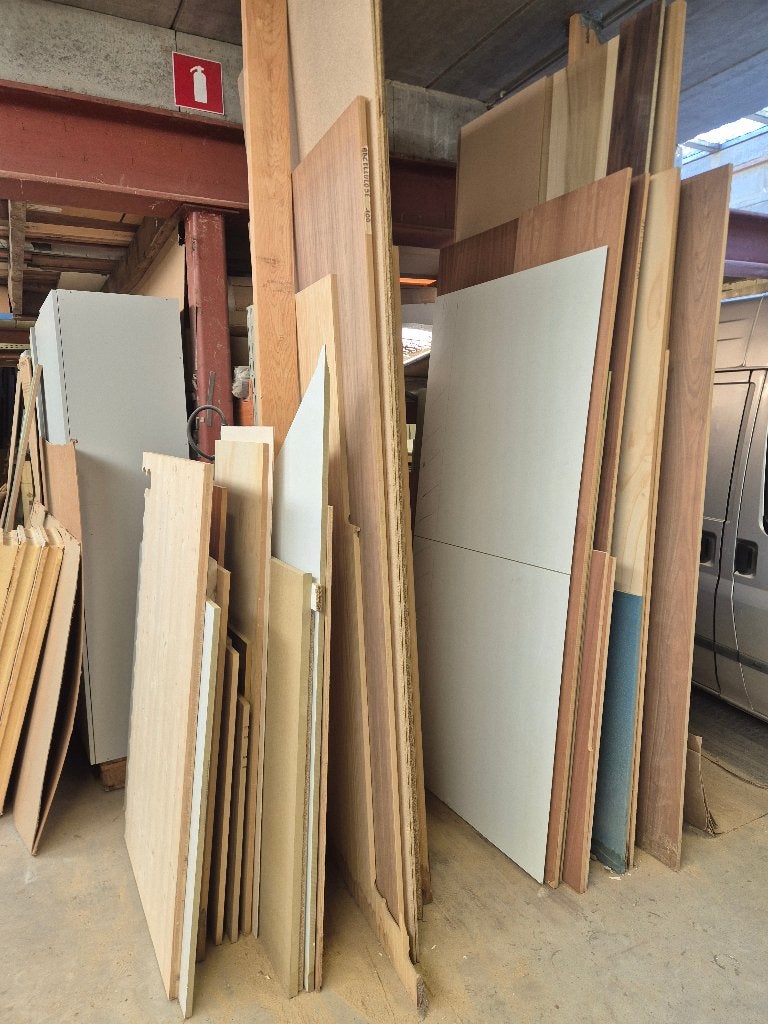 houten panelen om weg te geven, Ophalen, Gebruikt, Hout