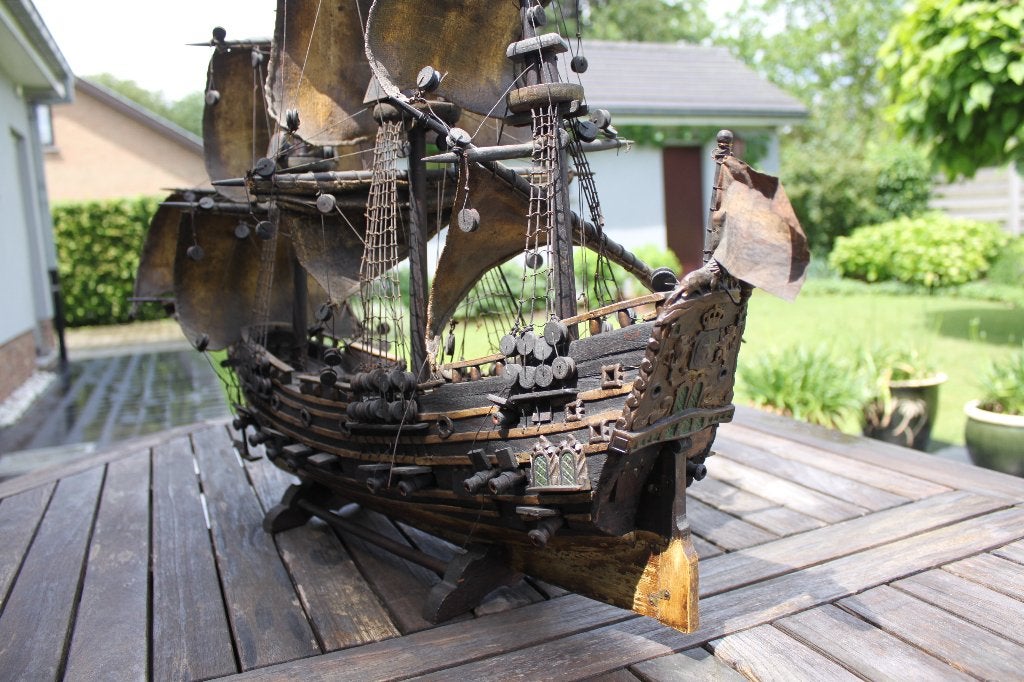 replica zeilschip prins Willem XVII, Collections, Marine, Enlèvement, Utilisé, Voilier
