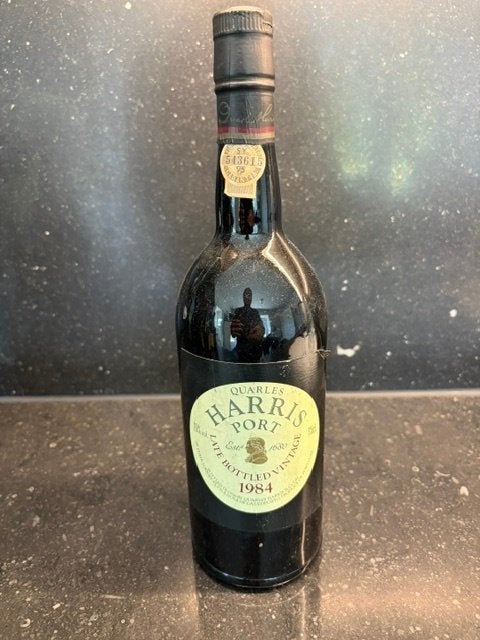Fles Porto 1984 Quarles HARRIS port, Verzamelen, Wijnen, Ophalen, Nieuw, Port