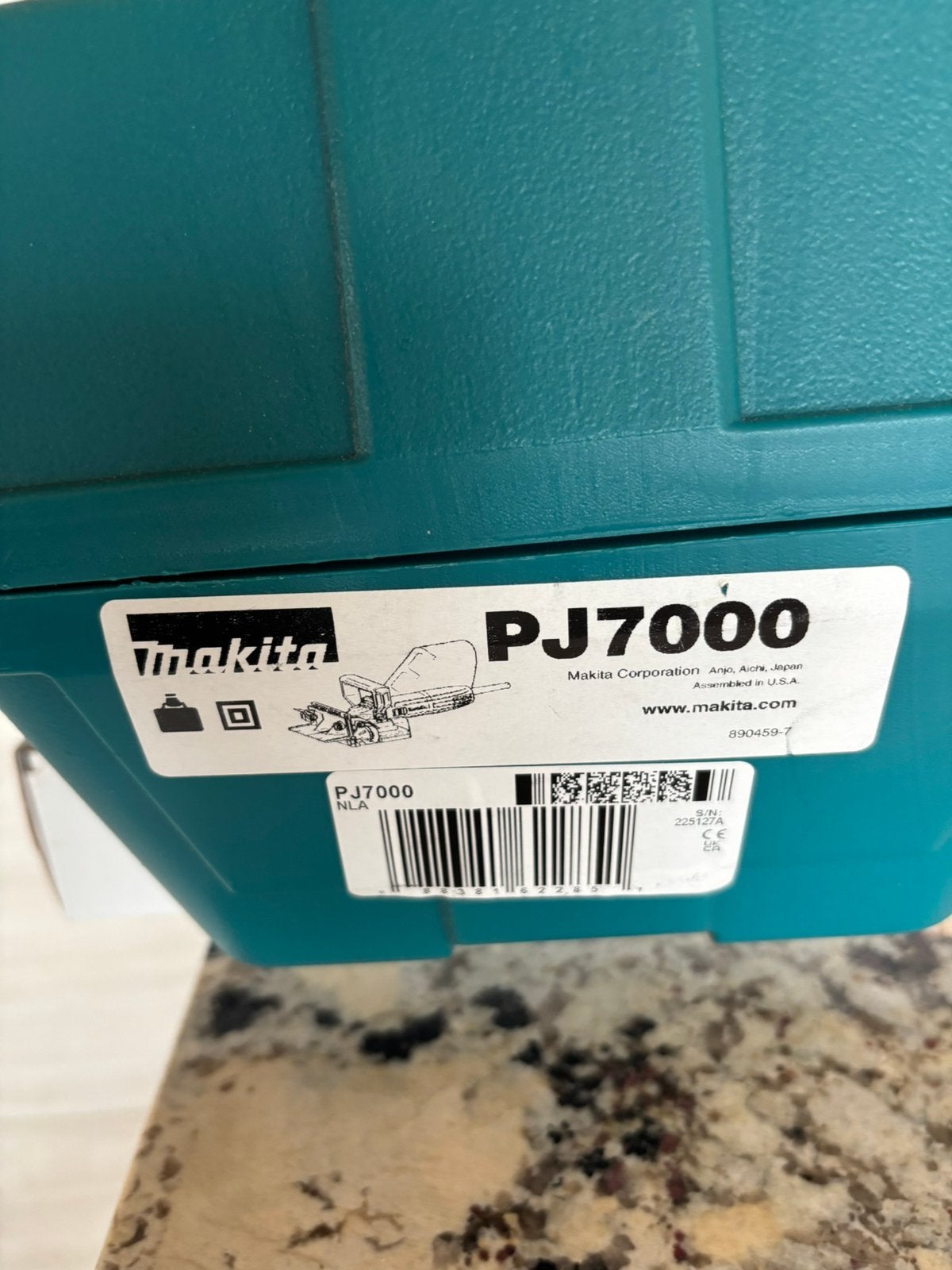 Makita PJ7000 lamellenfrees, Ophalen, Zo goed als nieuw