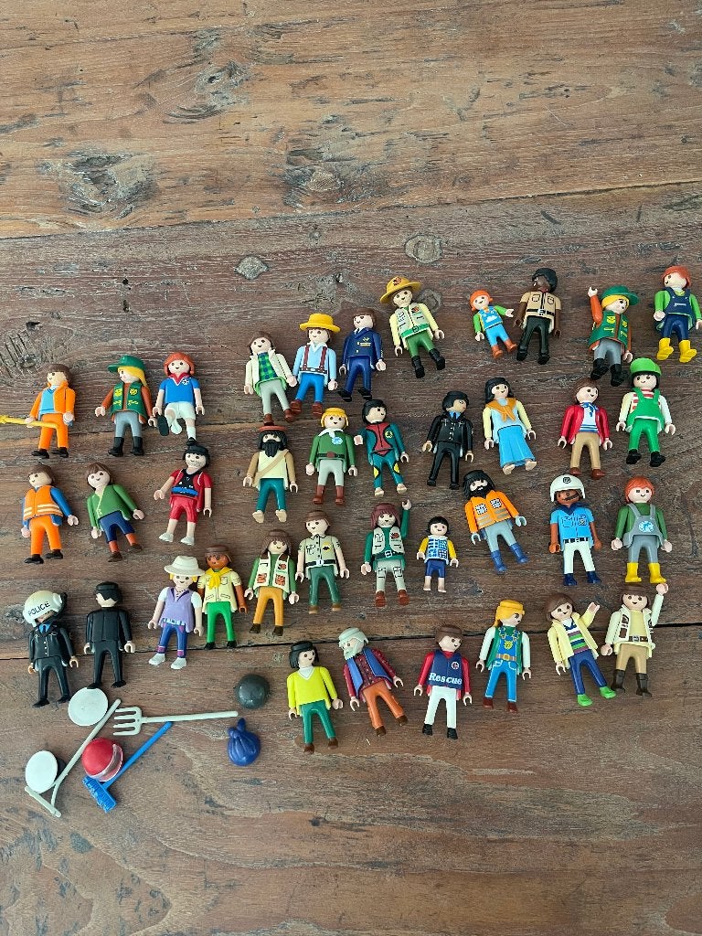 Lot Playmobil figuren met accessoires, Kinderen en Baby's, Speelgoed | Playmobil, Ophalen of Verzenden, Zo goed als nieuw, Figuren
