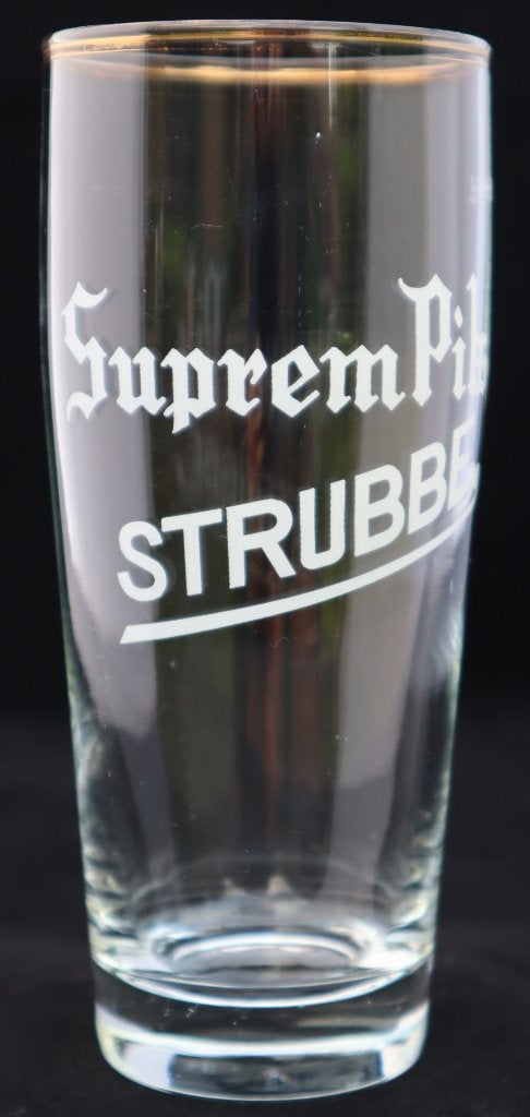 Ensemble de 3 verres à bière Suprem Pils vintage rares ('70), Collections, Marques de bière, Utilisé, Verre ou Verres, Autres marques