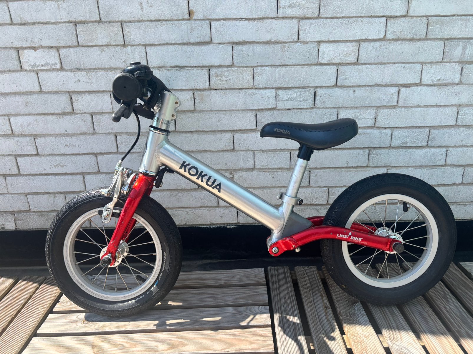 Kokua loopfiets, Fietsen en Brommers, Ophalen, Gebruikt, Schijfrem, Minder dan 16 inch