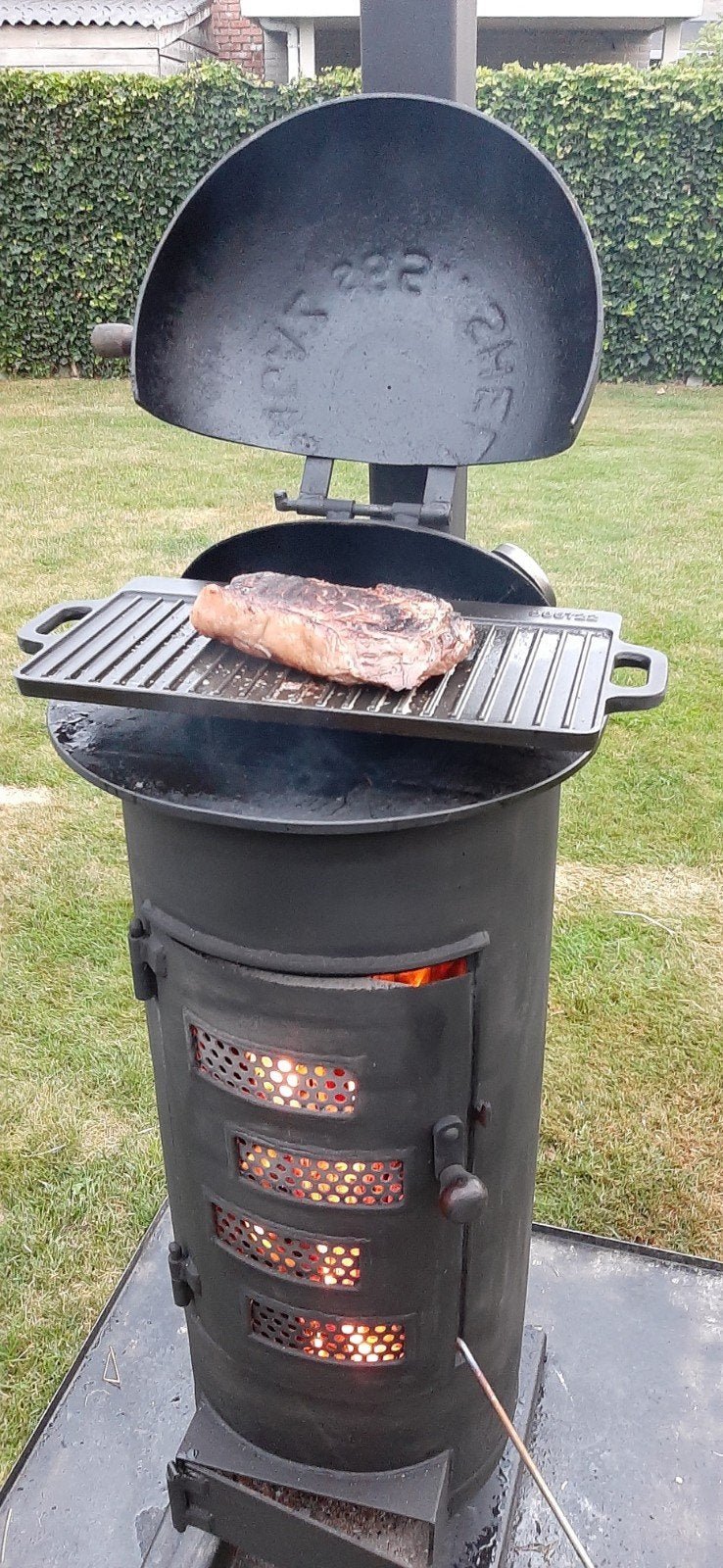 bbq vuurton, Tuin en Terras, Ophalen
