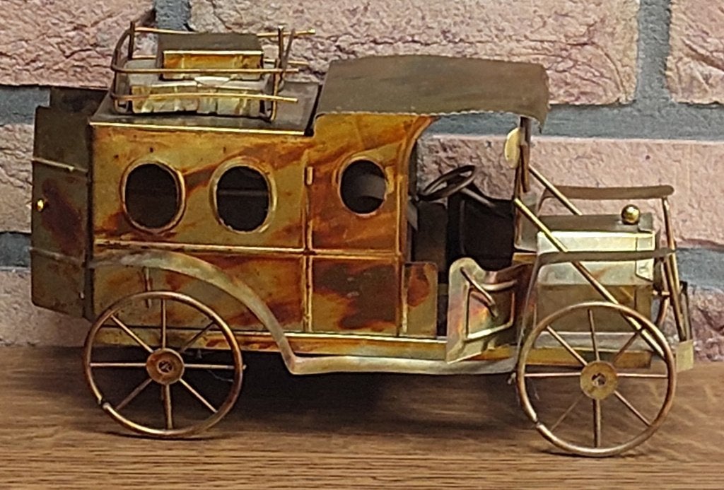 Voiture musicale - Sanyo - Excellent état de fonctionnement, Antiquités & Art, Art | Objets design, 16 cm, Or, Autres types, Enlèvement