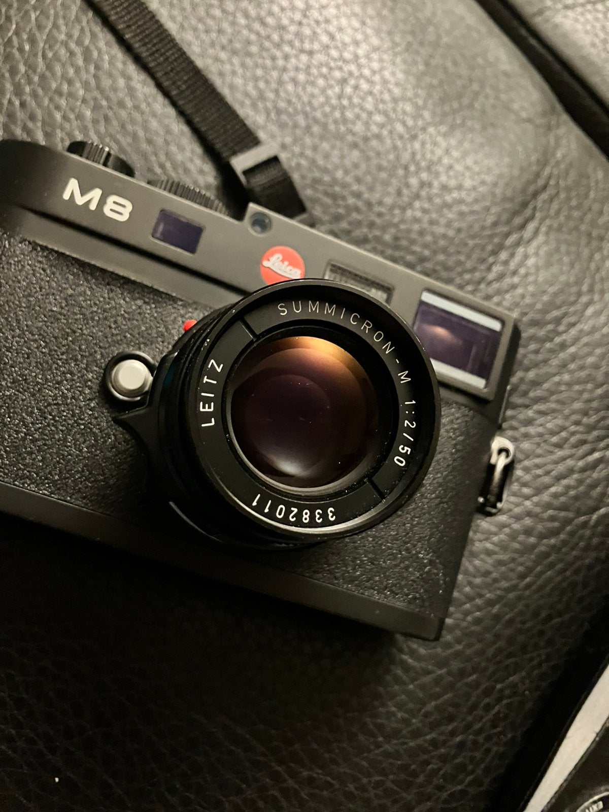Leica M-Summicron 50 mm f/2, Enlèvement ou Envoi, Comme neuf, Leica