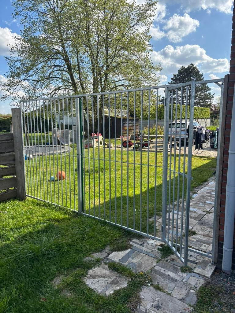 Gegalvaniseerde hekkens, Ophalen, Nieuw