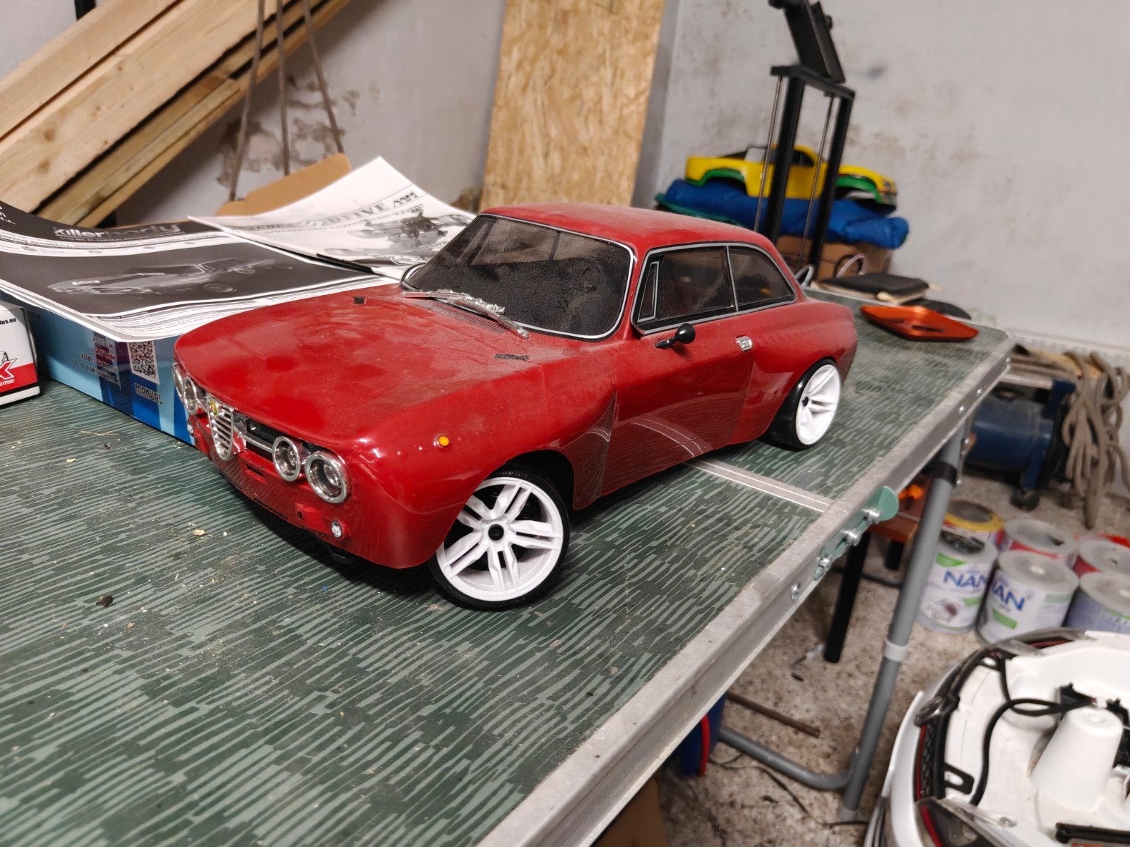 Sakura D5 mr, Hobby en Vrije tijd, Zo goed als nieuw, Schaal 1:10, Auto onroad, RTR (Ready to Run)