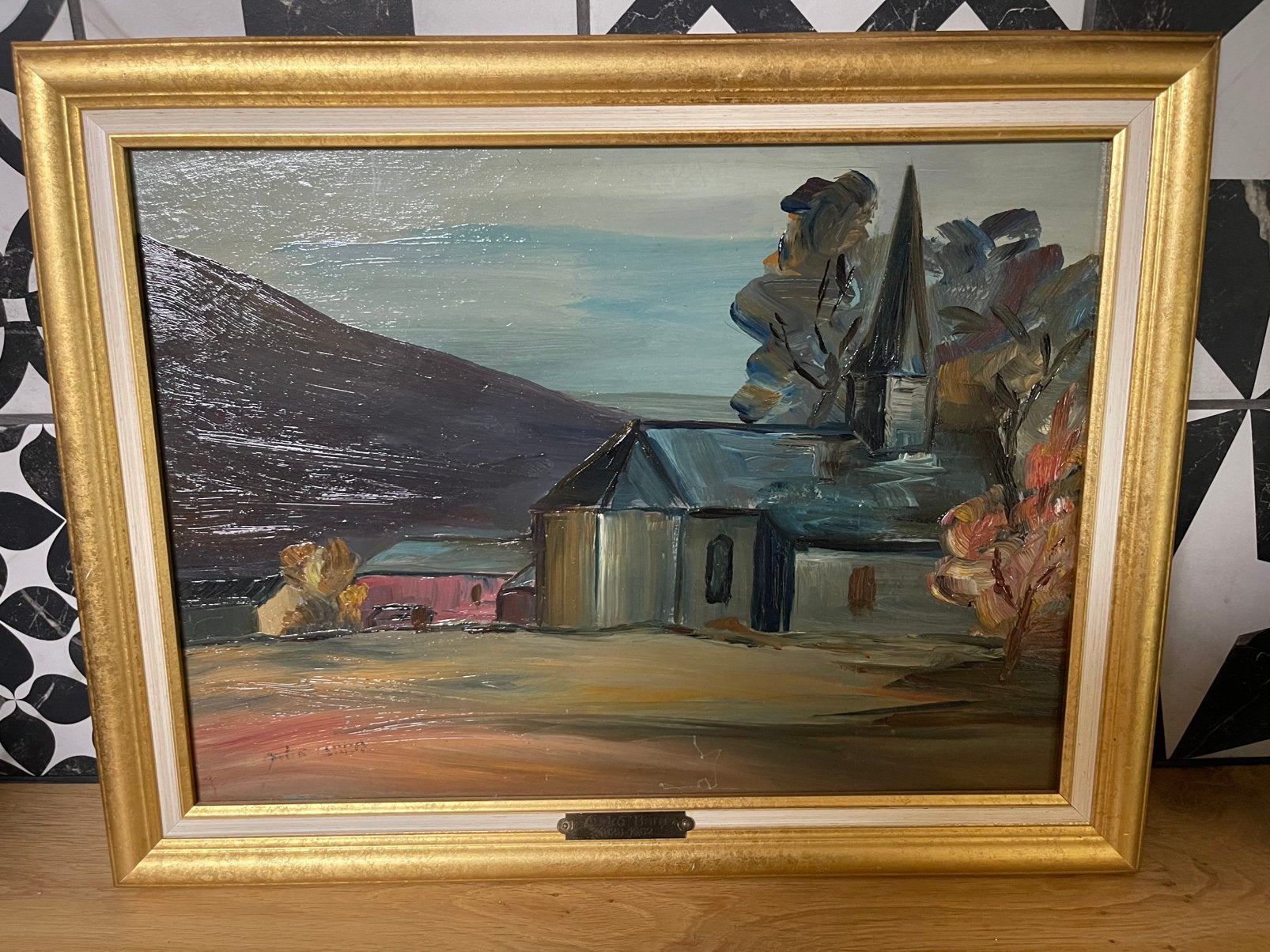 Toile d’André Bara, Enlèvement ou Envoi