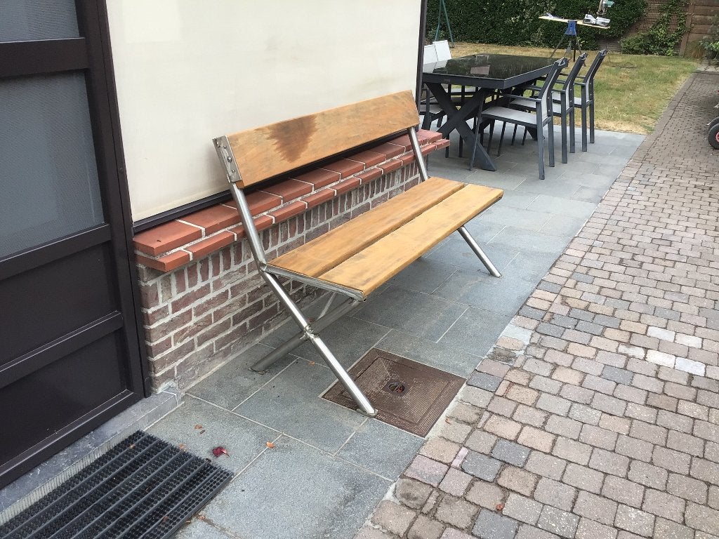Tuinbank, Tuin en Terras, Tuinbanken, Ophalen, Nieuw, Rvs