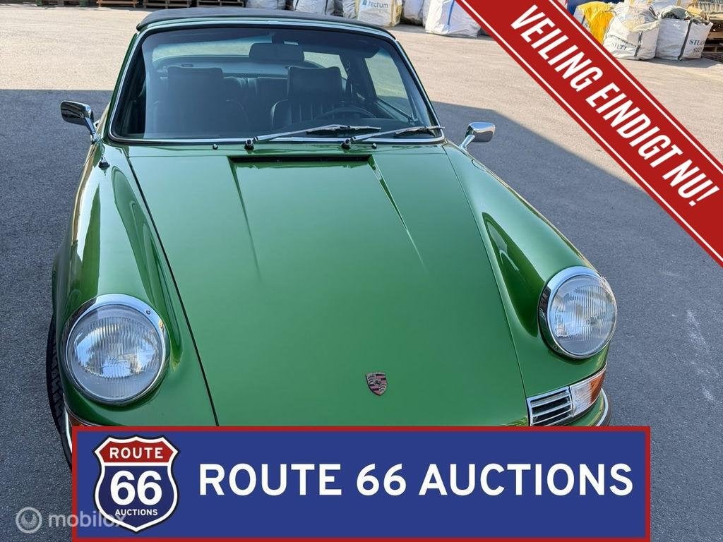 Porsche 911 Targa | 1971 | Route 66 Auctions, Autos, Achat, Entreprise, Boîte manuelle, Autre carrosserie