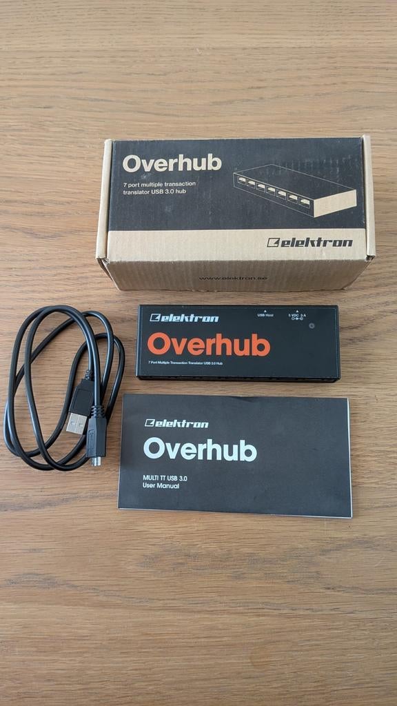 Elektron Overhub - Hub USB 3.0 à 7 ports, Musique & Instruments, Enlèvement ou Envoi