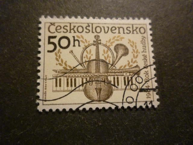 Tsjechoslowakije/Tchécoslovaquie 1984 Mi 2767(o), Envoi