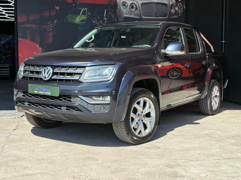 Volkswagen Amarok 3.0 TDI V6 DSG 4motion HighLine, Auto's, Volkswagen, Automaat, Euro 6, Blauw, 2996 cc