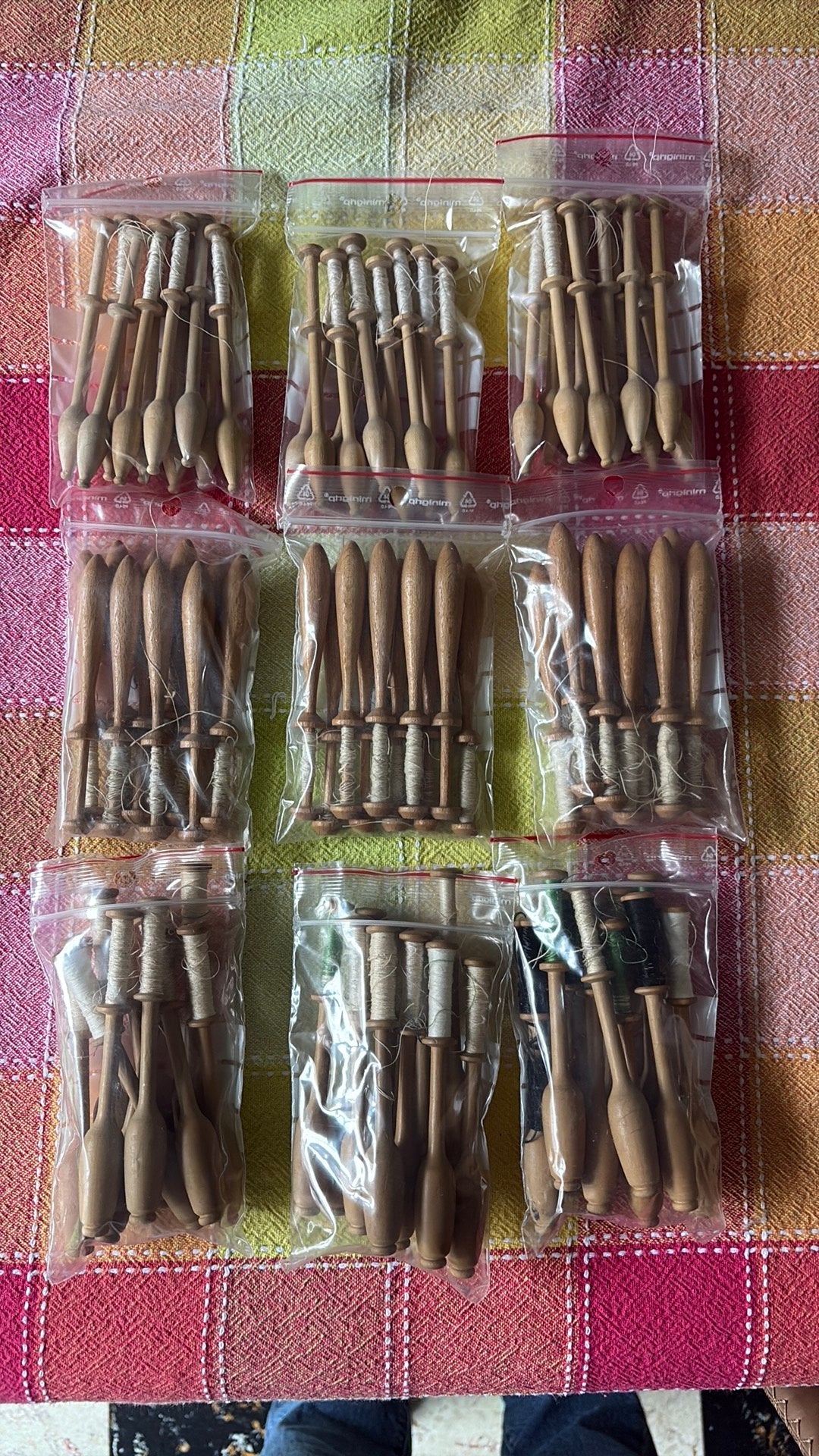 Lacemaker-spindels, Hobby en Vrije tijd, Kantklossen, Ophalen, Zo goed als nieuw