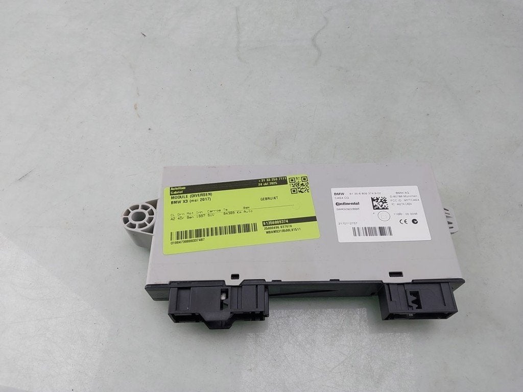 COMPUTER CENTRALE VERGRENDELING BMW X3 (F25), Auto-onderdelen, Elektronica en Kabels, BMW, Gebruikt