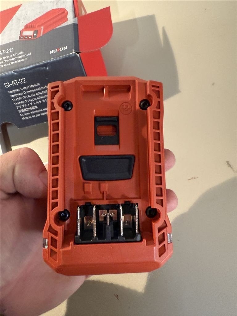 HILTI SI-AT-A22 - adaptive Torque module, Doe-het-zelf en Bouw, Ophalen of Verzenden, Zo goed als nieuw