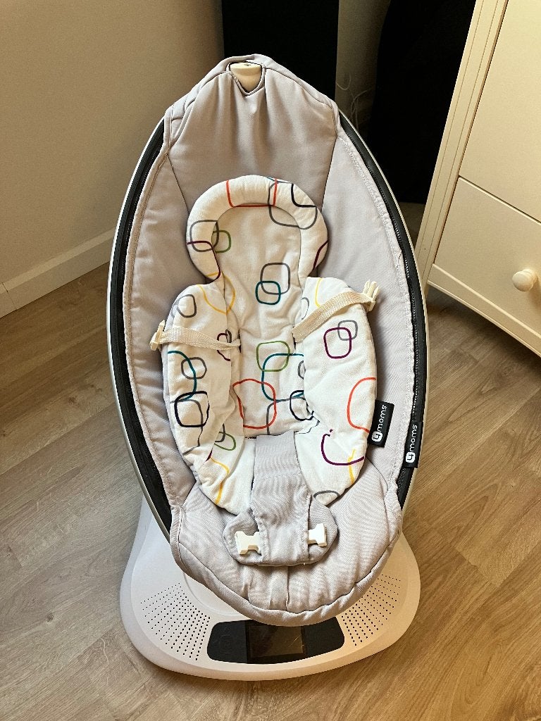 4moms mamaroo (met verkleinkussen), Verstelbaar, Wipstoel, Zo goed als nieuw, Ophalen