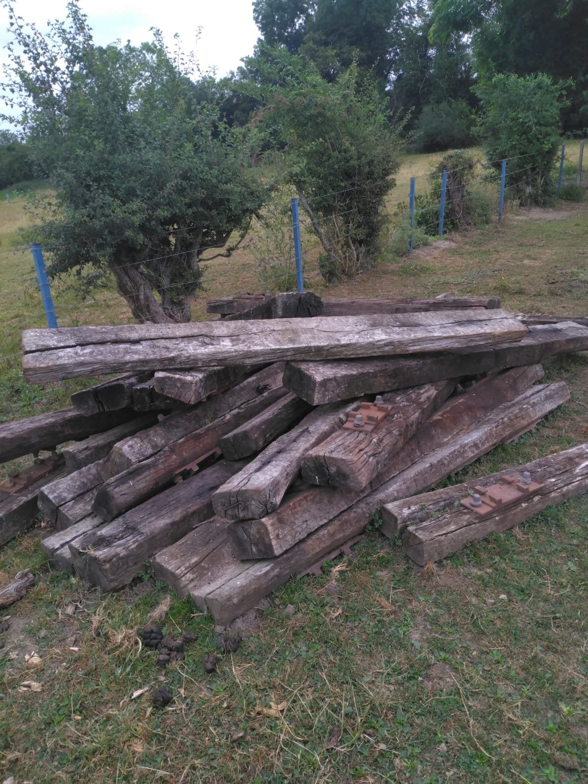 Bille de chemin de fer, Enlèvement