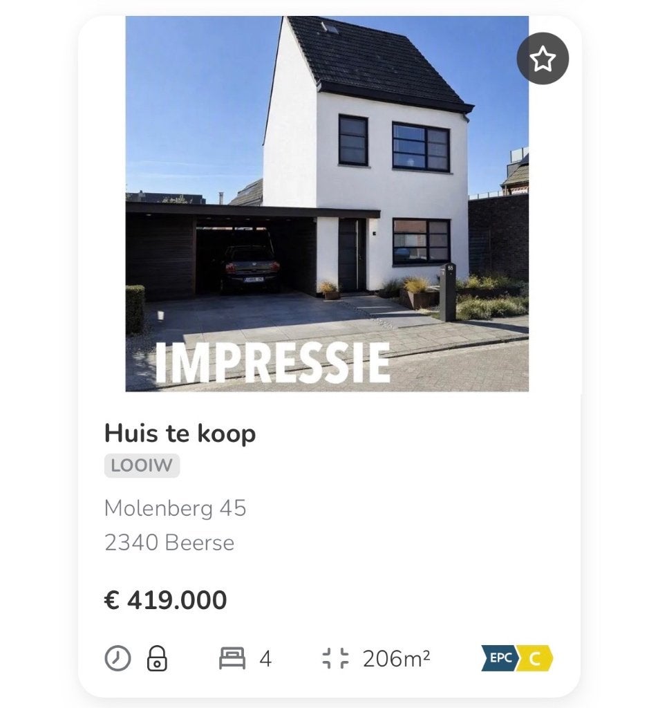 Ruime instapklare woning, tuin 3à4+ slpk , centrum Beerse, 200 tot 500 m², Beerse, Vrijstaande woning, Verkoop zonder makelaar