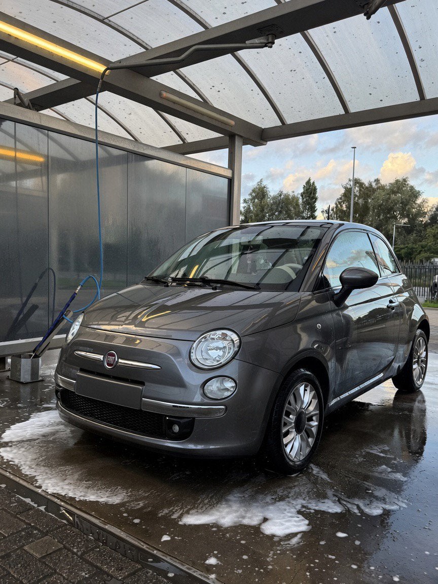 Fiat 500 1.2 Lounge 70pk – 2015 – 115.000 km  – topstaat, Autos, Argent ou Gris, Achat, Boîte manuelle, Air conditionné