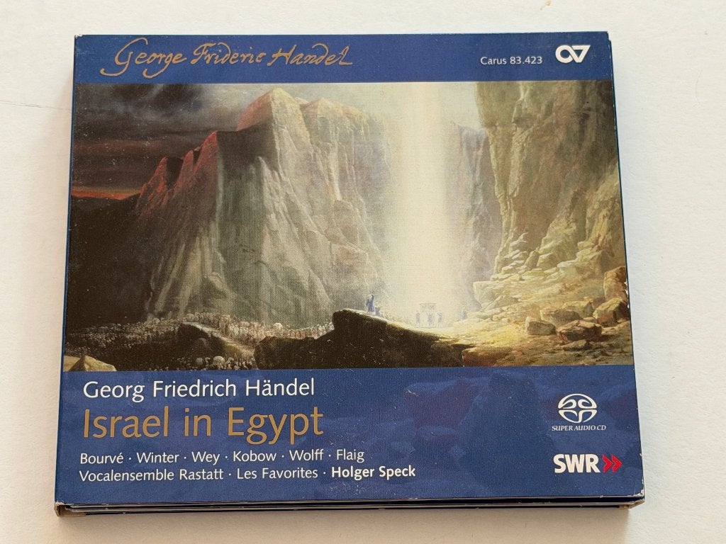 Georg Friedrich Händel – Israel In Egypt (2x SACD), Enlèvement ou Envoi, Utilisé, Händel