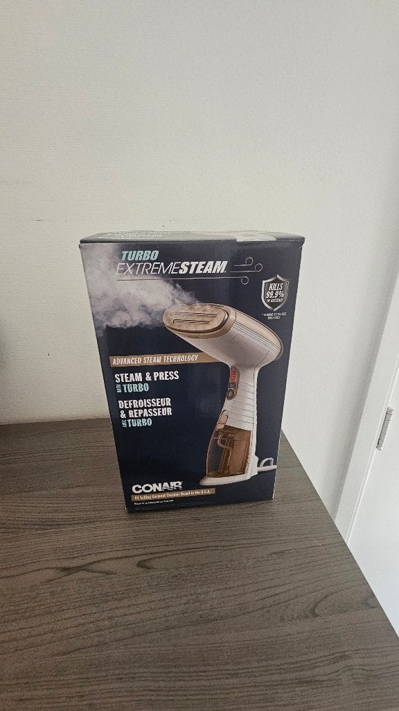 Conair Turbo Stoomapparaat, Ophalen, Zo goed als nieuw, Kledingstomer