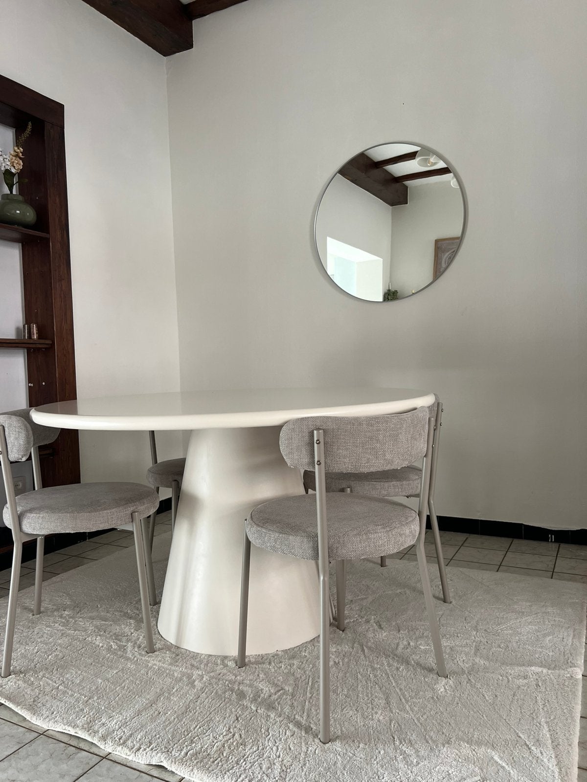 Table et chaises a vendre, Enlèvement, Comme neuf