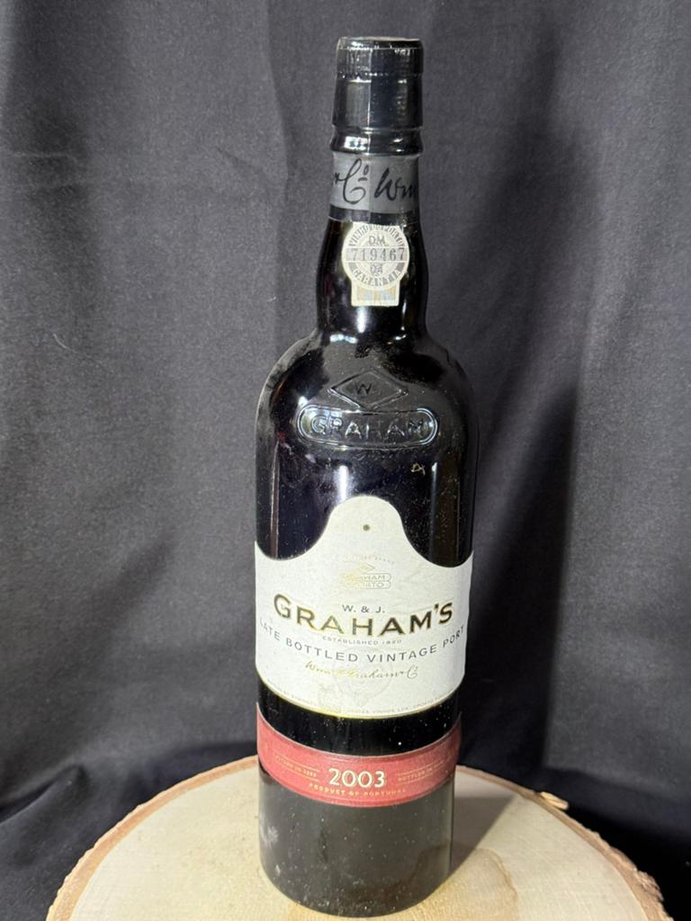 Graham’s LBV Porto 2003 Late Bottled Vintage, Verzamelen, Ophalen, Zo goed als nieuw, Port, Vol