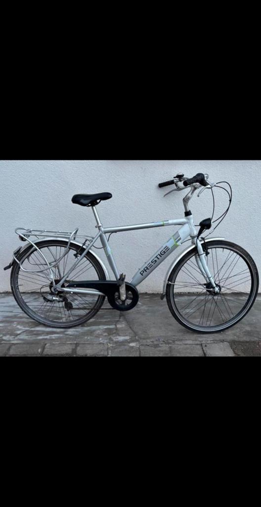 Herenfiets, Fietsen en Brommers, Velgrem, 49 tot 53 cm, Zo goed als nieuw, Ophalen