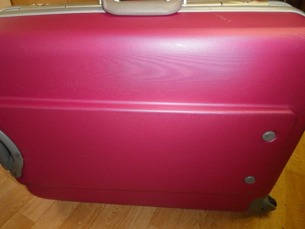reiskoffer, Gebruikt, Hard kunststof, 45 tot 55 cm, Wieltjes