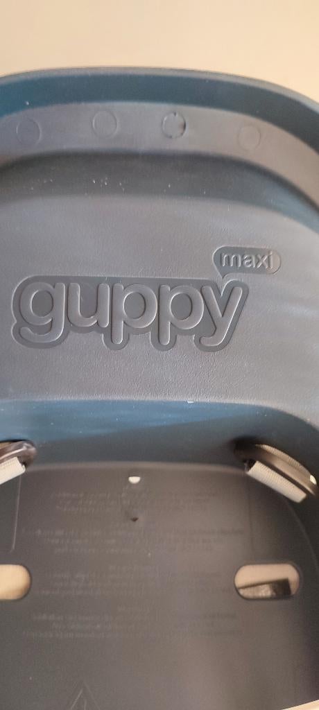 Fietsstoeltje Guppy max, Fietsen en Brommers, Ophalen, Achterzitje, Voetsteuntjes, Zo goed als nieuw