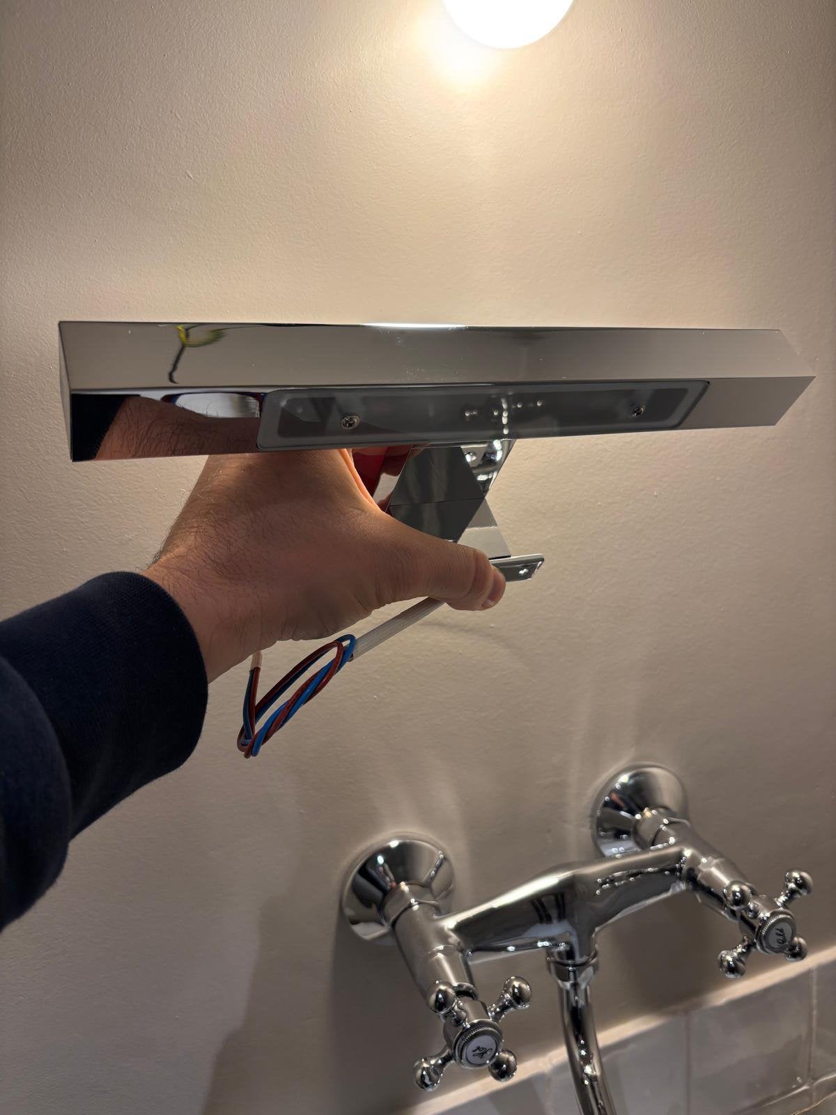 Chromen wandlamp — nieuw, Ophalen of Verzenden, Nieuw