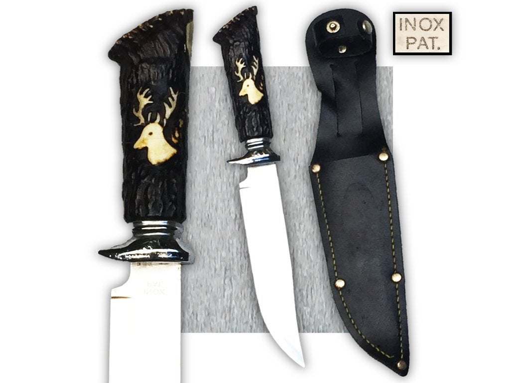 🚨Rare Pat POST WW2 XX jachtDAGGER van roestvrij staal, Verzamelen, Militaria | Algemeen, Ophalen of Verzenden, Landmacht, Mes of Dolk