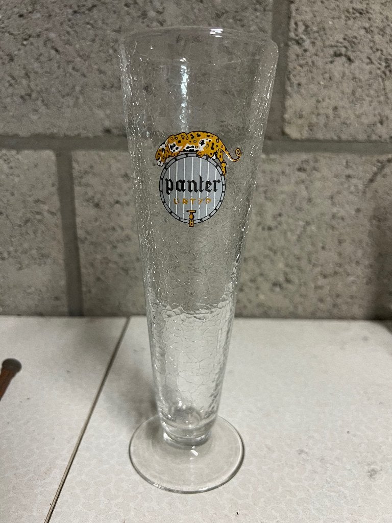 Panter, Verzamelen, Biermerken, Ophalen of Verzenden, Gebruikt, Glas of Glazen, Overige merken