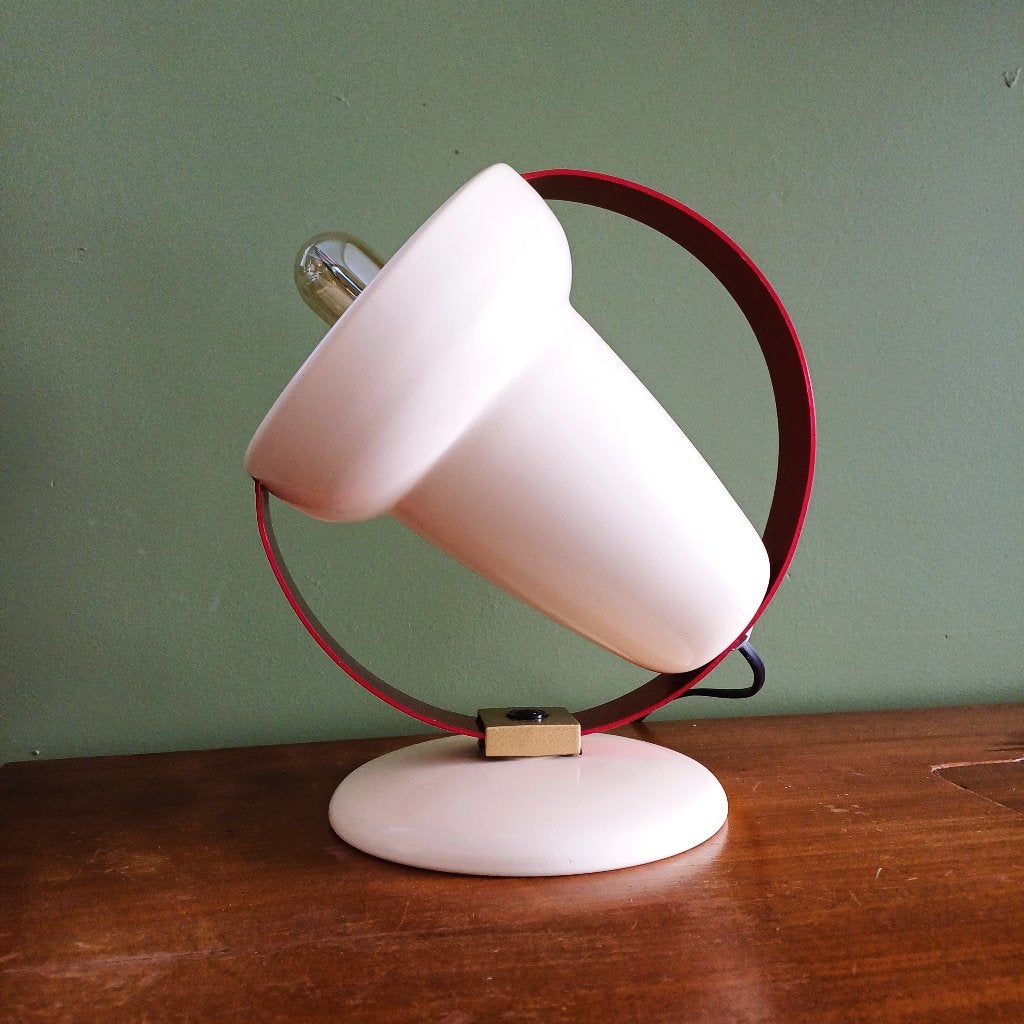 Lampe vintage Space Age Philips Infraphil, Maison & Meubles, Vintage, Enlèvement ou Envoi, Avec prise, Lampe de bureau