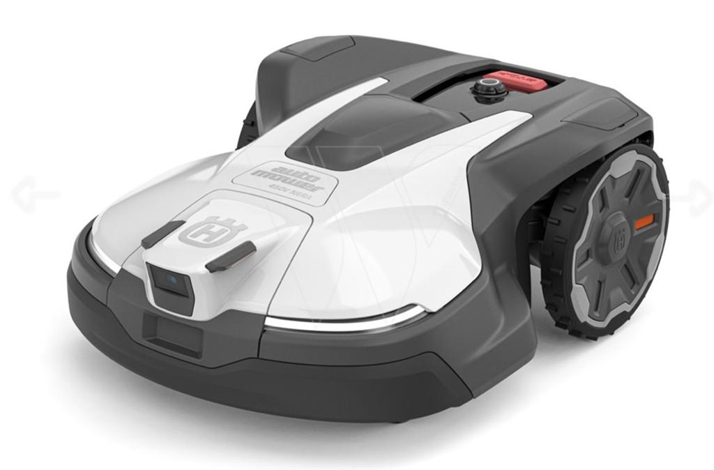 Husqvarna automower 450v NERA + huis NIEUW, Tuin en Terras, Ophalen, Zo goed als nieuw