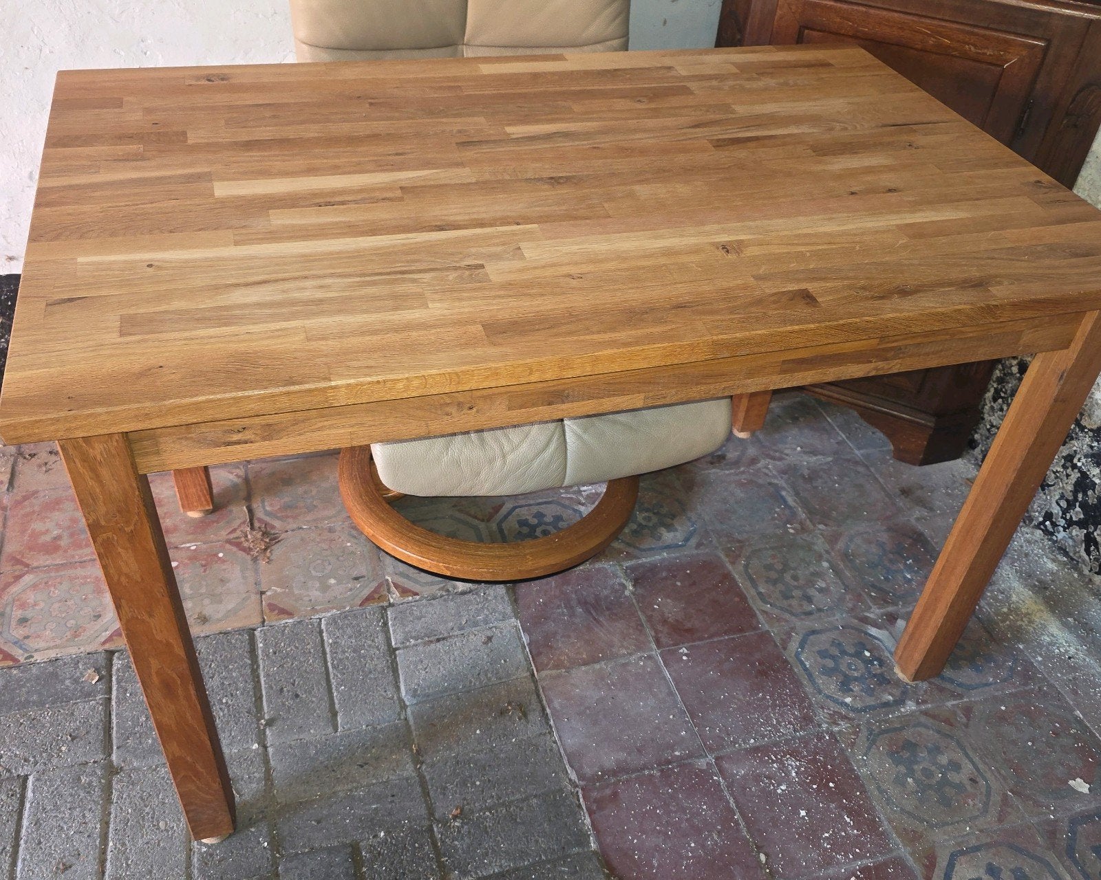 Houten tafel, Huis en Inrichting, Ophalen