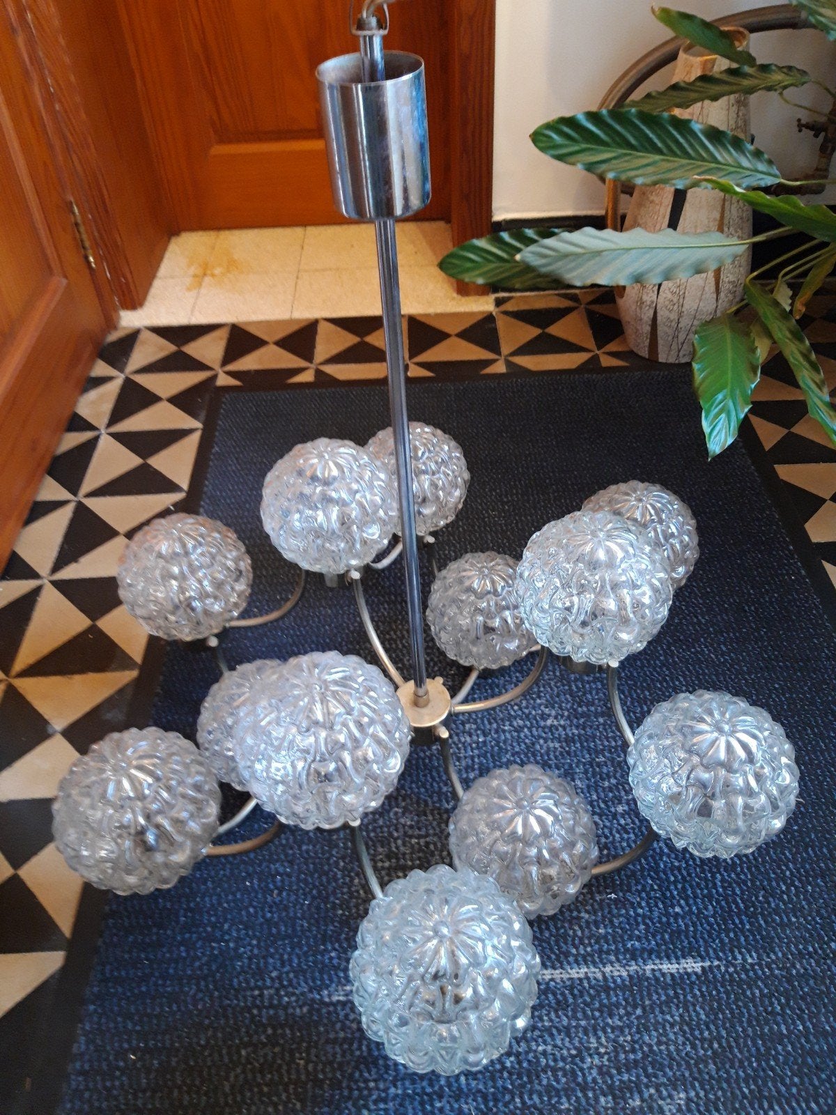 Vintage kroonluchter, Antiek en Kunst, Ophalen