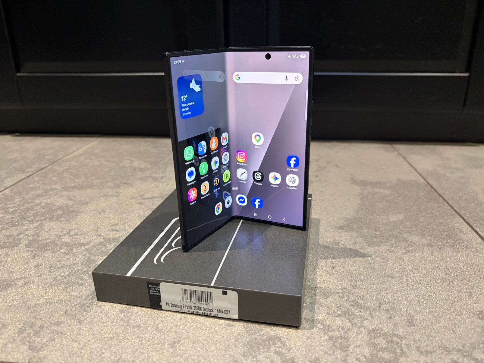 Samsung Galaxy Zfold7 256Gb, Télécoms, Téléphonie mobile | Samsung, Enlèvement, Comme neuf, Galaxy Z Fold