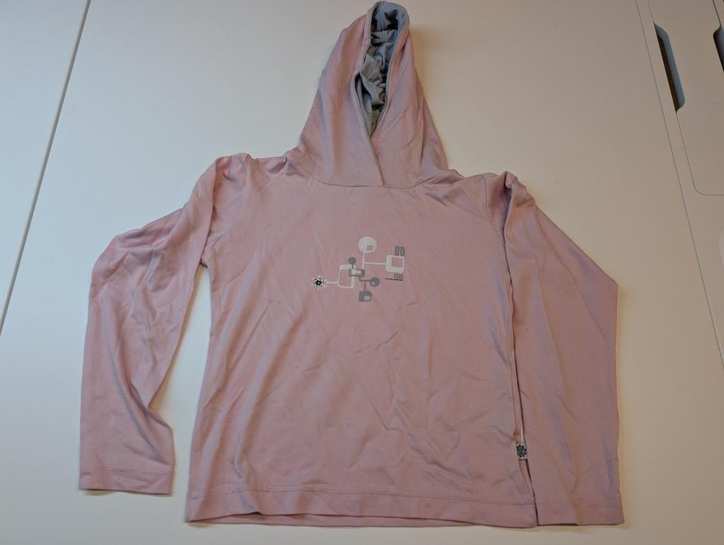 JBC licht rose blouse met kap voor 5 jaar, Kinderen en Baby's, Kinderkleding | Maat 110, Meisje, Trui of Vest, Ophalen of Verzenden