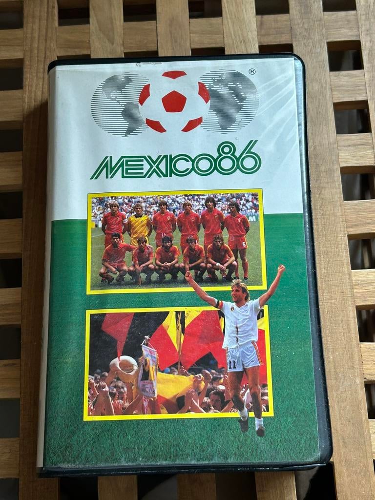 Vhs van de rode duivels mexico 86, Cd's en Dvd's, Ophalen of Verzenden