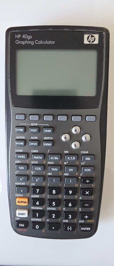 Calculatrice HP40G, Diversen, Rekenmachines, Ophalen, Gebruikt